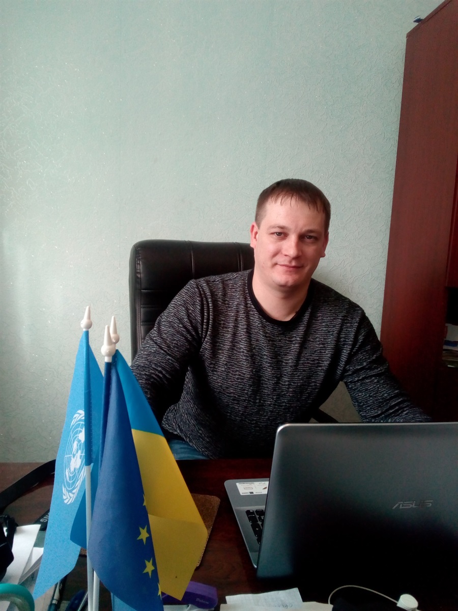 На новому робочому місці в Привільській сільраді
