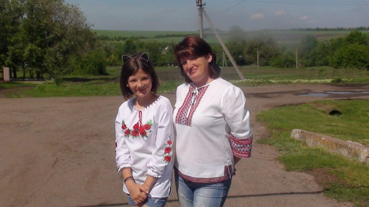 Наталія Яцина з донькою