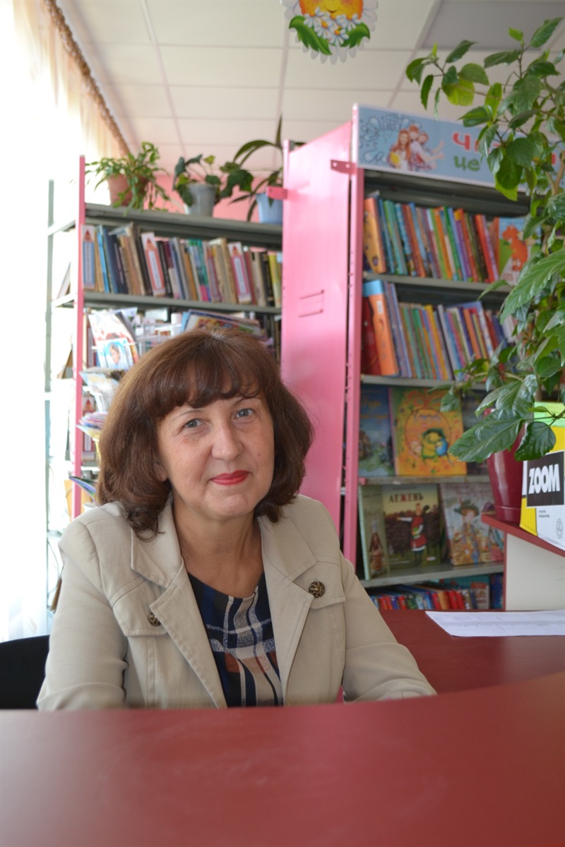 Завідувачка дитячої бібліотеки Наталя Марущак