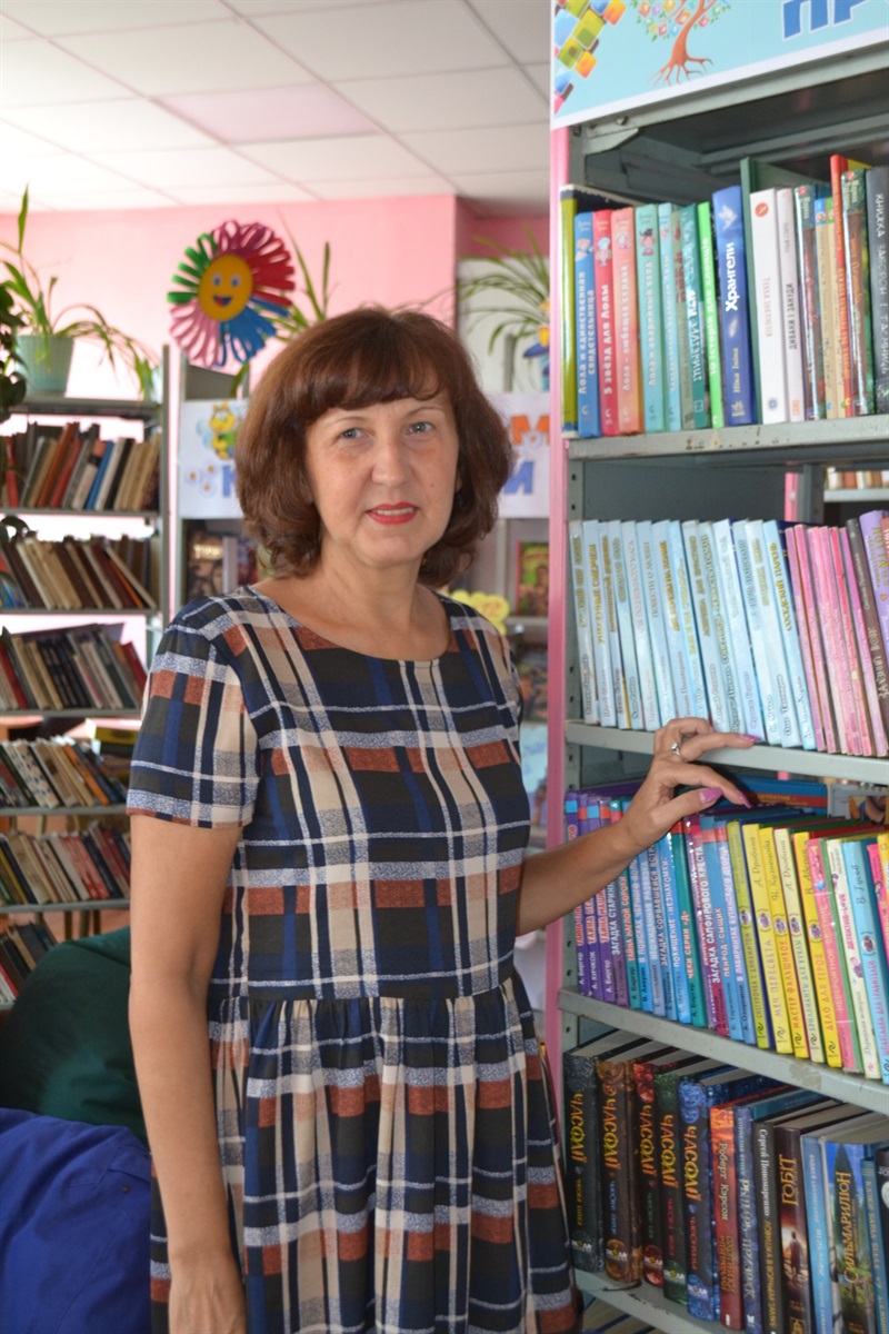 Завідувачка дитячої бібліотеки Наталя Марущак